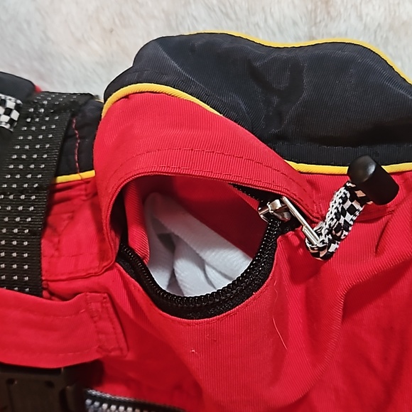 OBERMEYER VINTAGE KIDS Boy SKI SNOW SUIT RED-Black SIZE 4 preschool - Picture 11 of 12